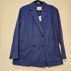 MADEWELL Officecore Bluestone Crossover (Re)generative Chino Blazer Size M NEW!
